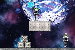 机器人太空坠落