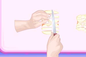 美味的苹果蛋糕