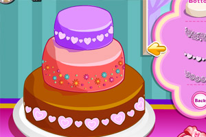 浪漫玫瑰婚礼蛋糕3