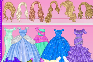 芭比冬季公主装