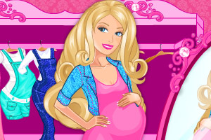 孕妇芭比周末购物