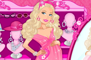 孕妇芭比周末购物