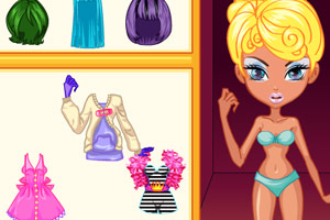 超时尚朋克女孩