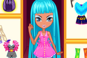 超时尚朋克女孩