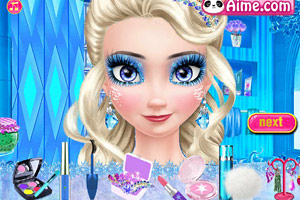 艾莎的时尚礼服