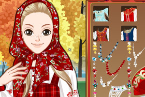 漂亮的俄国女孩