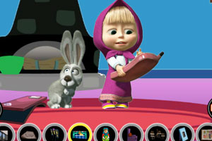 布置玛莎和熊的房间