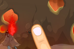 手指大战小黑人