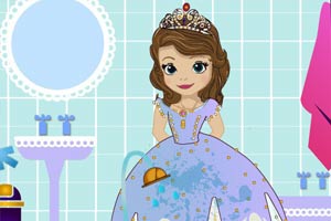 清理凌乱的索菲亚