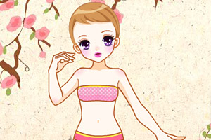 韩国传统萌女孩