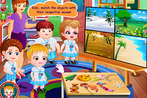 可爱宝贝学习季节