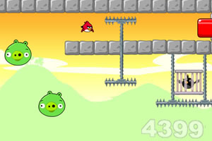 愤怒的小鸟营救伙伴