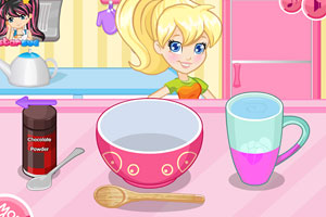 制作夏日巧克力冰激凌