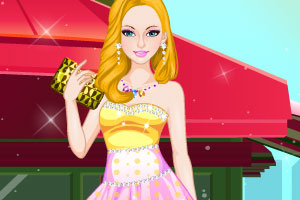 时尚的现代公主