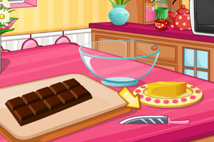 心形巧克力蛋糕