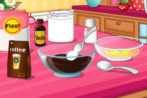 心形巧克力蛋糕