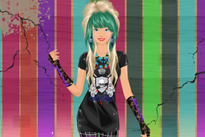 哥特时尚小魔女