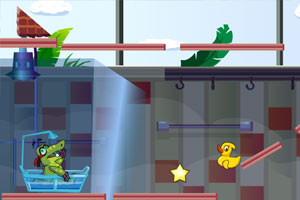 小鳄鱼爱小黄鸭选关版