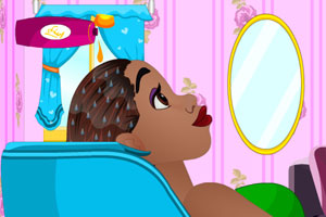 缇娜公主爱美发