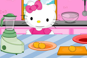 凯蒂猫烹饪蔬菜汤
