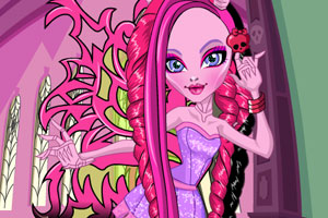 怪物女孩去美发