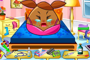 土豆姑娘得流感