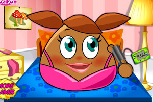 土豆姑娘得流感