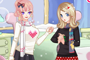 可爱姐妹淘换装