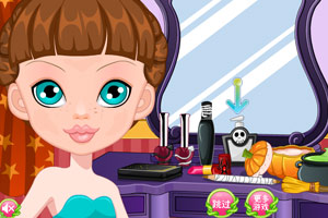 怪物高中女孩化妆