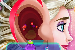 艾莎看耳科医生