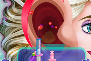 艾莎看耳科医生