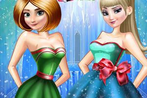 冰雪姐妹大换装