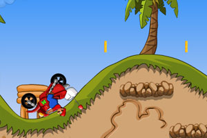 超级玛丽山地摩托车2