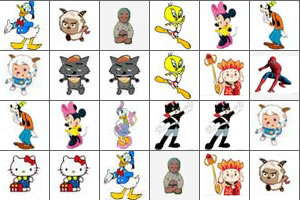卡通人物连连看