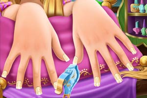 长发公主去美甲