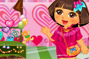 朵拉情人节打扮