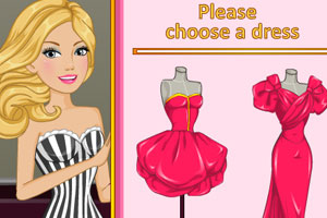 芭比的情人节礼服