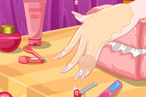 情人节甜蜜美甲