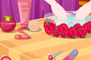 情人节甜蜜美甲