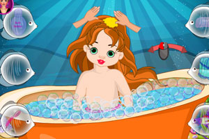 美人鱼公主生宝宝