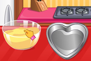 情人节的甜蜜蛋糕