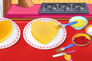 情人节的甜蜜蛋糕