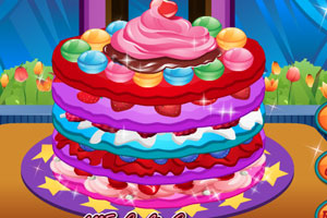 美味可丽饼蛋糕