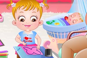 可爱宝贝的情人节