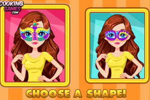 漂亮的舞会面具