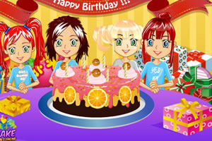 制作美味生日蛋糕