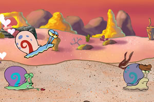 海绵宝宝射蜗牛