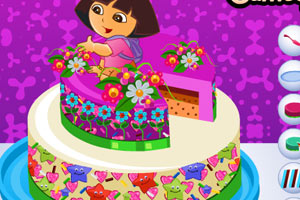 美味的朵拉蛋糕