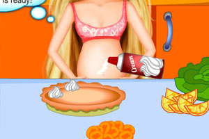 长发公主做晚餐