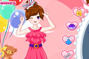 可爱情侣情人节